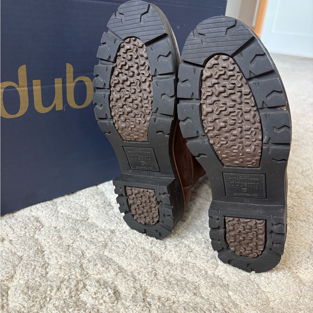 Dubarry Old Rum Leather Boots - Picture 5 of 6
